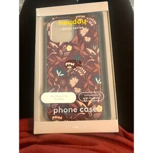 Heyday Artist Series Case For Apple iPhone 16 Pro Max- Floral Compatible Mag Saf